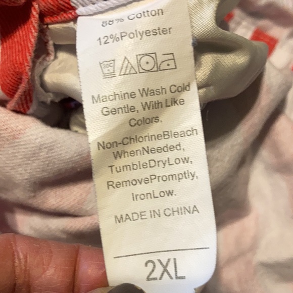 Patriotic bib shorts size 2XL - Picture 7 of 7